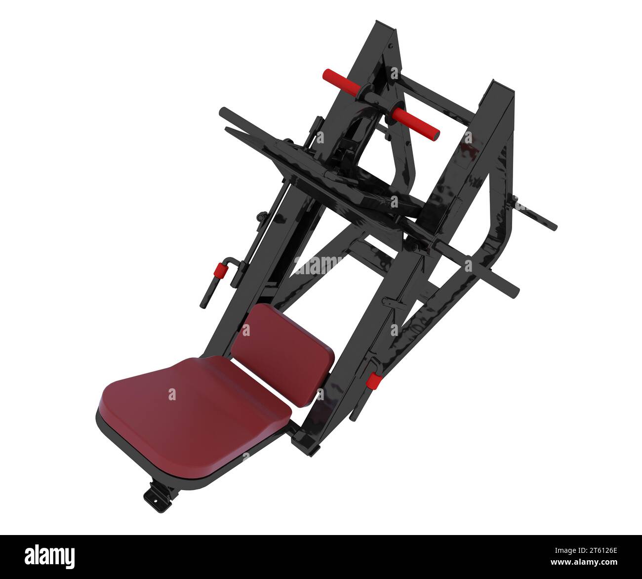 3D Render Fitness Workout Wellness Center Stockfoto