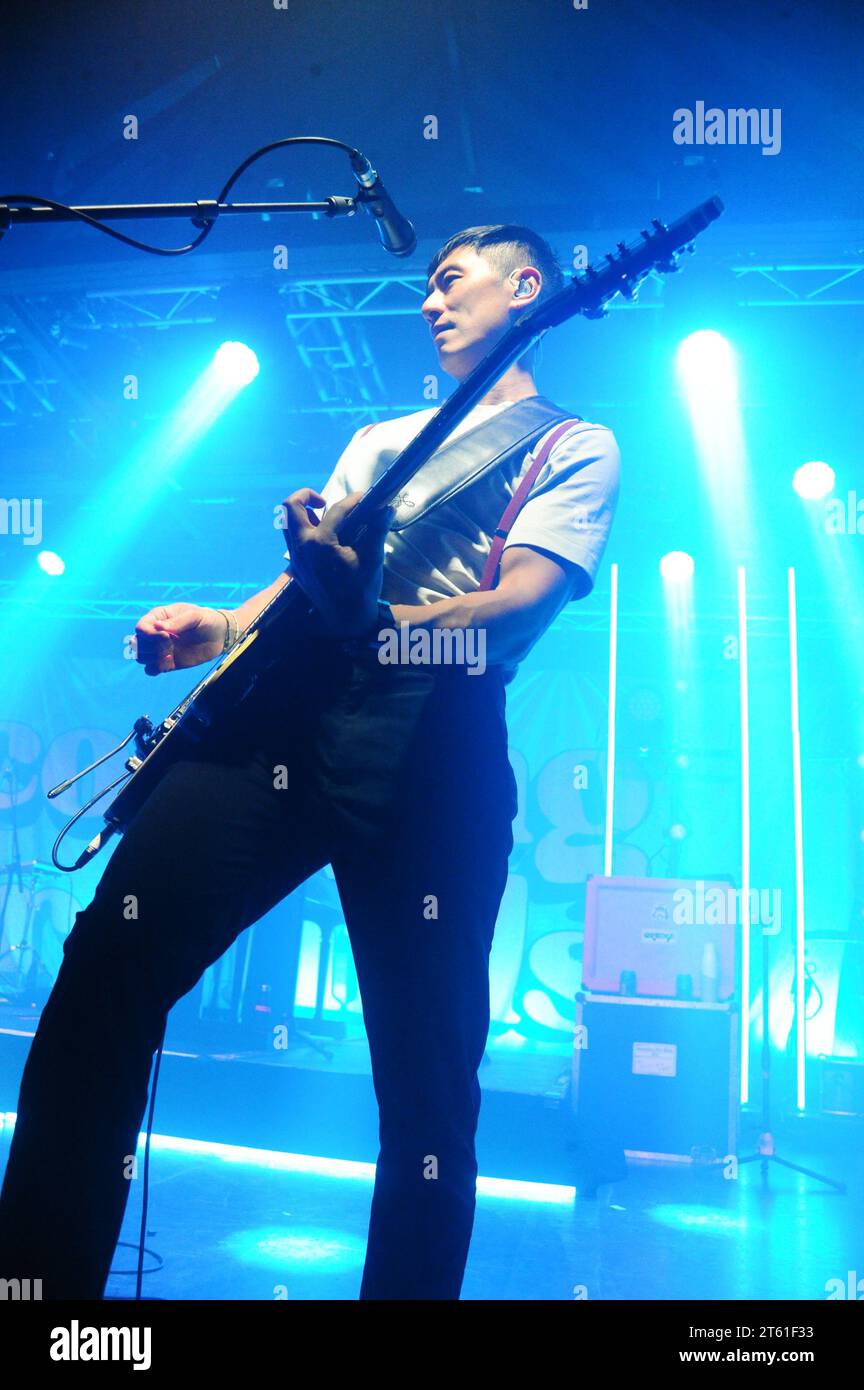 Liverpool, Großbritannien. November 2023. Scouting for Girls tritt an der Liverpool O2 Academy auf. Quelle: David Bronstein/Alamy Live News Stockfoto