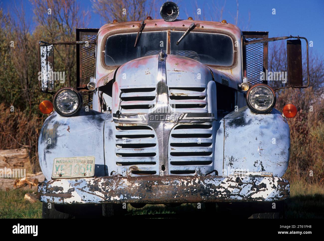 Antike Dodge Truck, Central Washington Agricultural Museum, Union Gap, Washington Stockfoto