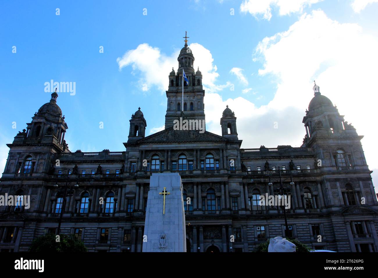 Glasgow – 16. September: Glasgow City Council Architecture, am 16. September 2016, Glasgow, Großbritannien. Stockfoto