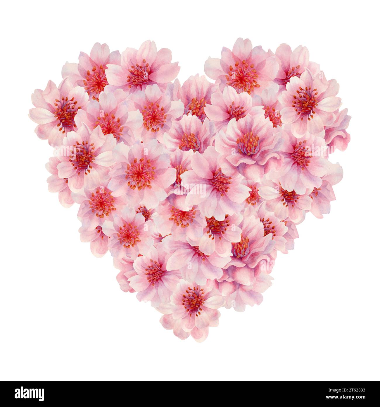 Hochzeit blumen aquarell Ausgeschnittene Stockfotos und -bilder - Alamy