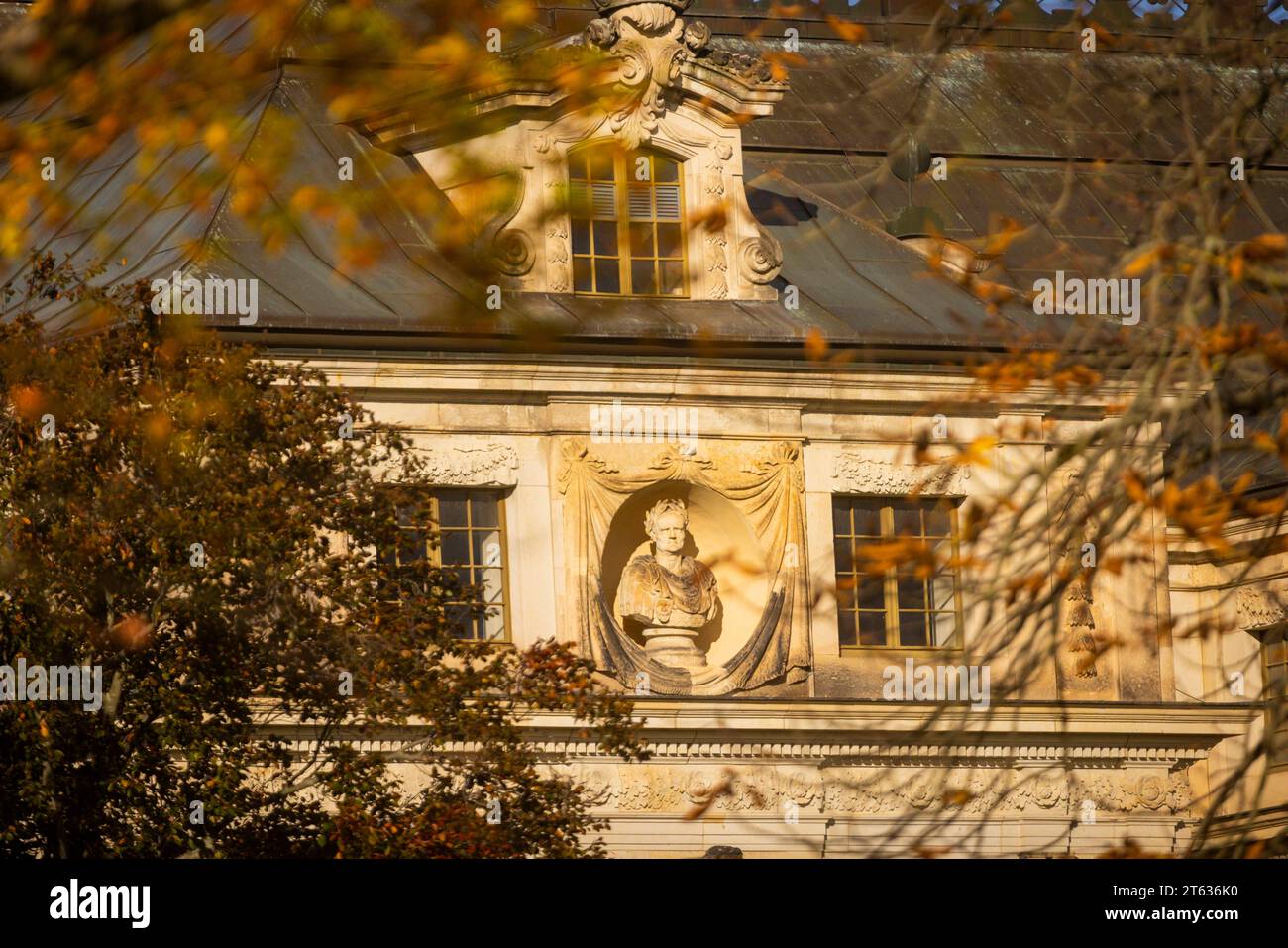Großer Garten im Herbst der große Garten in Dresden ist eine Parkanlage