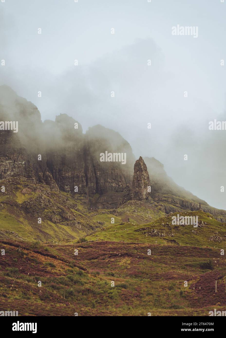 Old man of Storr Landscpae View Scotland Isle of Skye Stockfoto