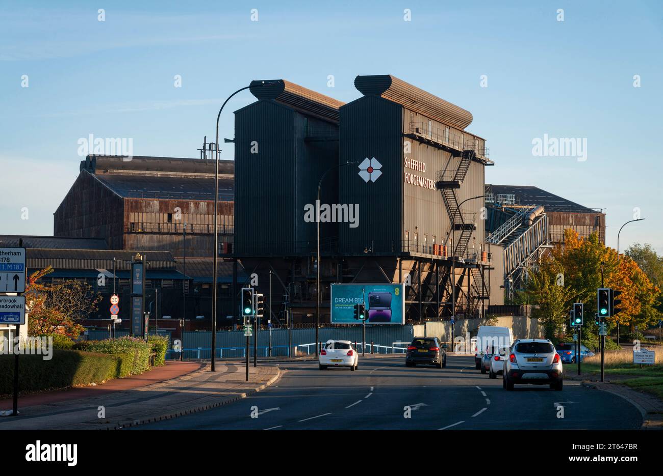 Sheffield Forgemasters, Attercliffe, Sheffield Stockfoto