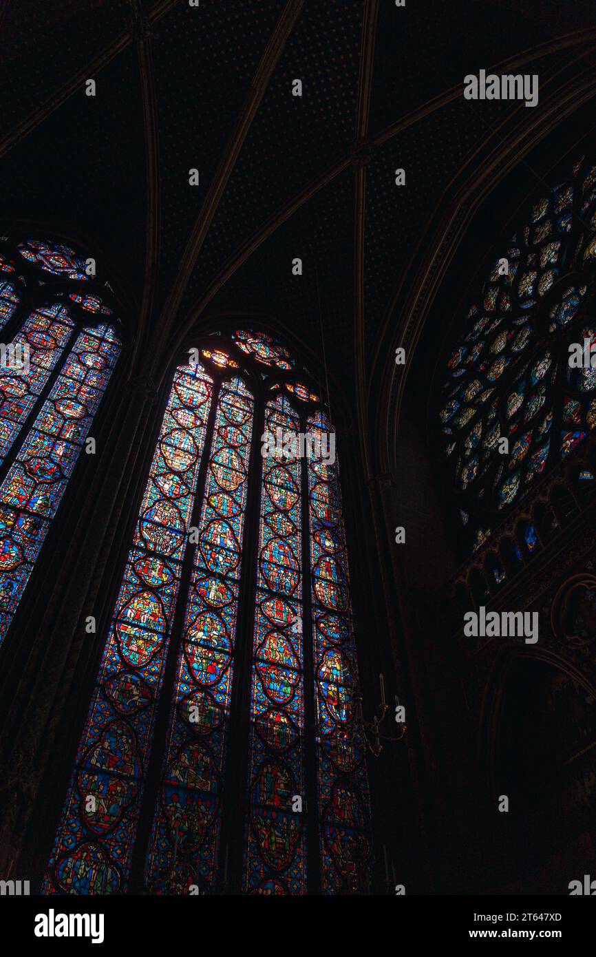Sainte-Chapelle Paris Frankreich Stockfoto