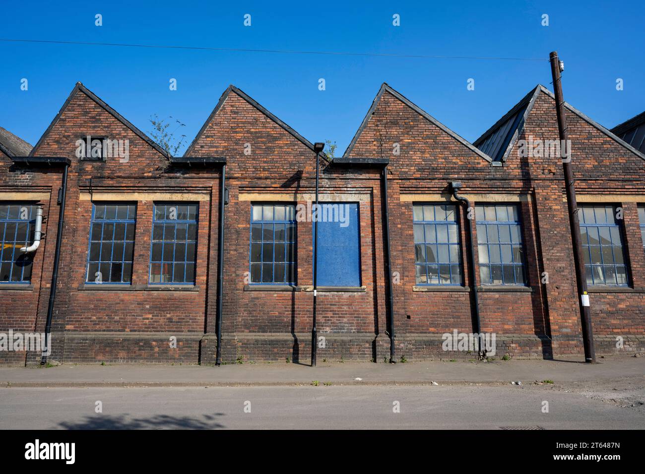 Alte Fabrik, Sheffield Stockfoto