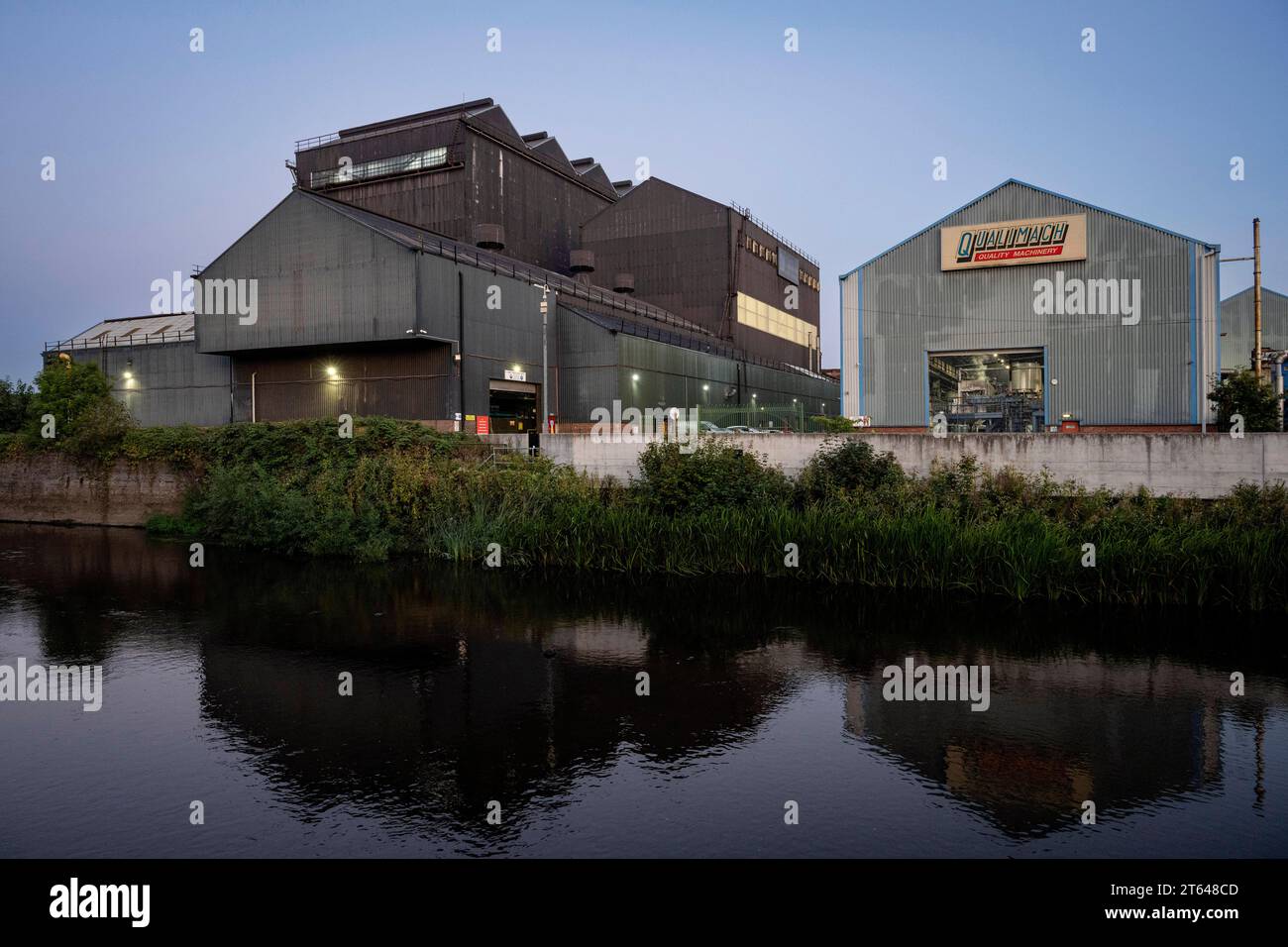 Fünf Weirs Laufen, Sheffield 2023 Stockfoto