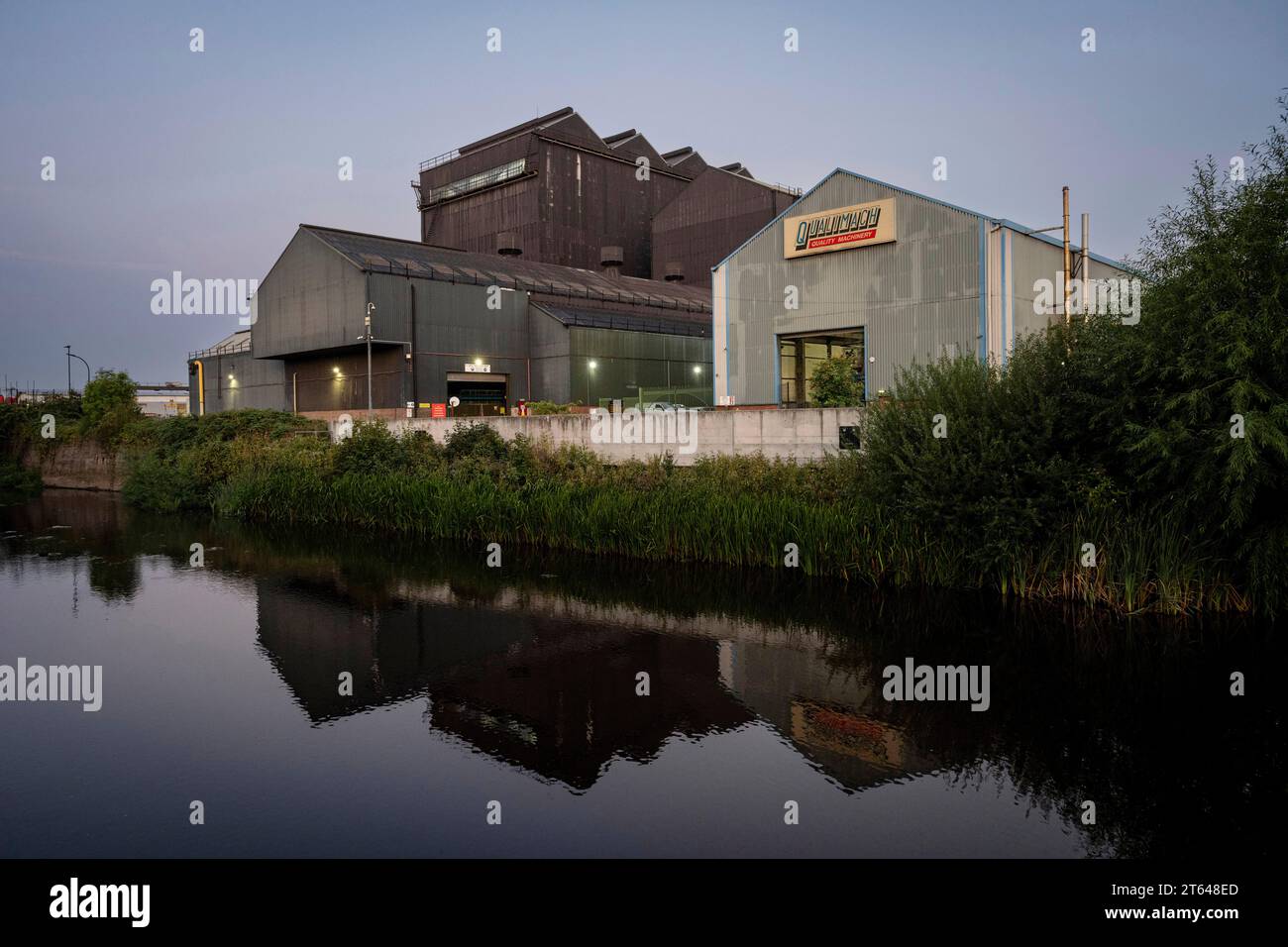 Fünf Weirs Laufen, Sheffield 2023 Stockfoto