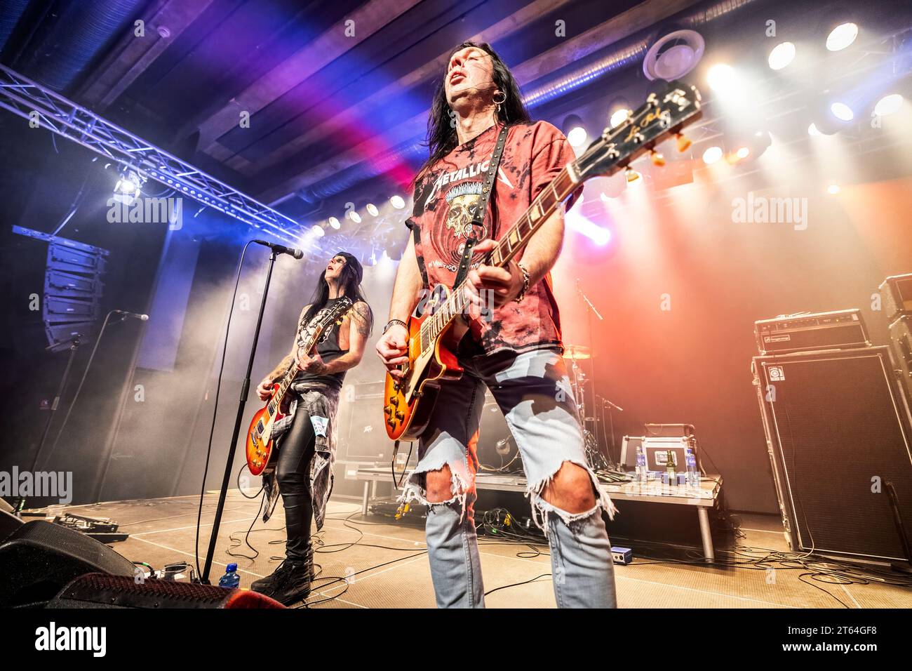 Oslo, Norwegen. Oktober 2023. Die schwedische Hard-Rock-Band The Cruel Intentions gibt ein Live-Konzert in der Vulkan Arena im Rahmen des Oslo Rock fest 2023 in Oslo. (Foto: Gonzales Photo - Terje Dokken). Stockfoto