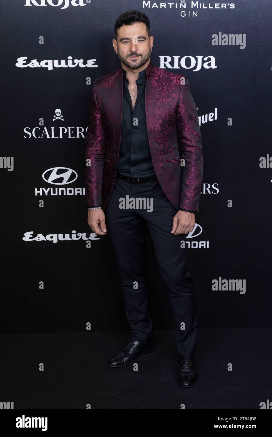 Antonio Velazquez besuchte die Esquire Men of the Year Photocall im Casino de Madrid. Stockfoto