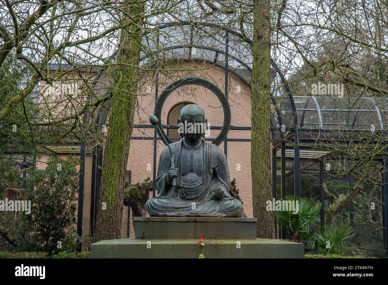 Bodhisattva Jizô-bosatsu Statue in Amsterdam Niederlande 24-3-2023 Stockfoto