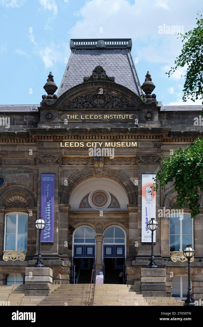 Leeds City Museum, Millennium Square, Leeds, England, Großbritannien Stockfoto