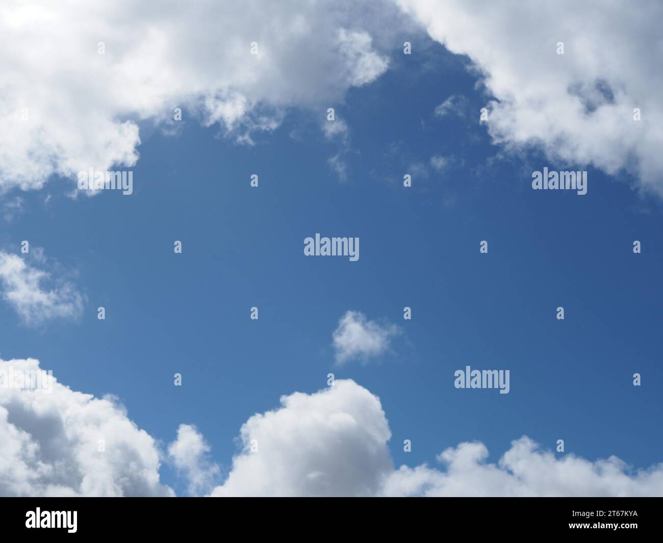 Neuseeländischer Himmel Stockfoto