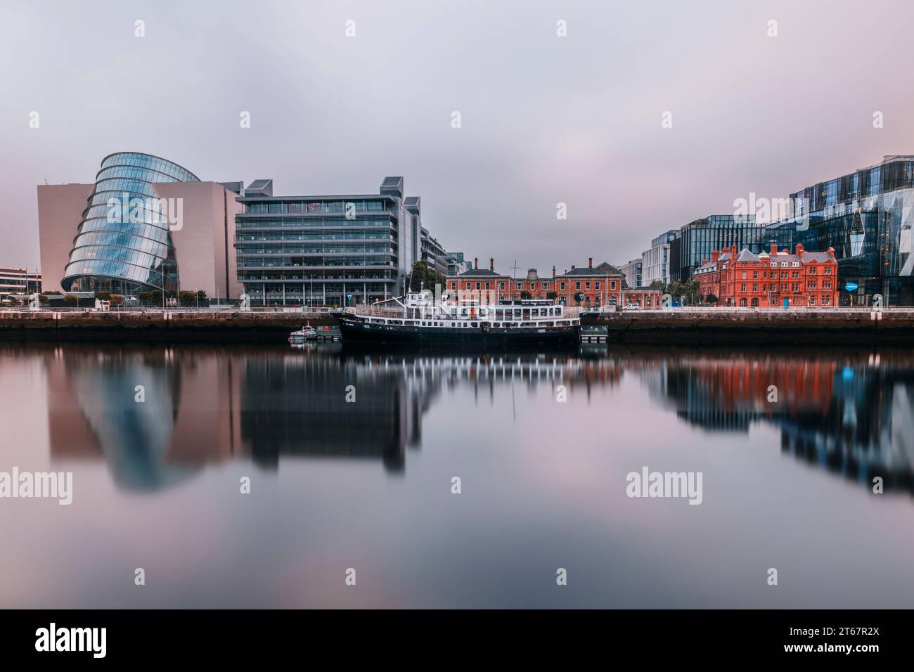 Dublin Docklands, Dublin, Irland Stockfoto