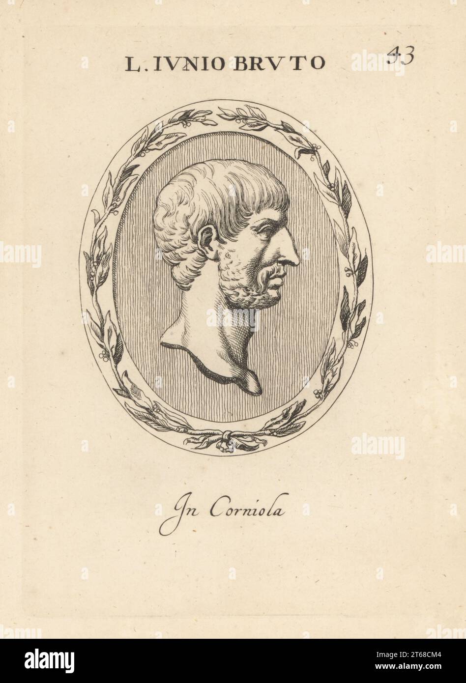 Büste von Lucius Junius Brutus (fl. 6. Jahrhundert v. Chr.), semi