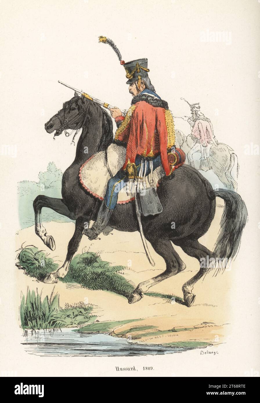 French hussars Fotos und Bildmaterial in hoher Auflösung Alamy