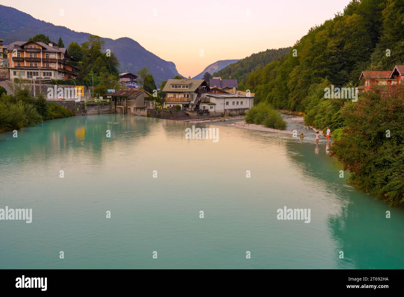Berchtesgaden, Deutschland, EU 20. August 2023. Berchtesgaden