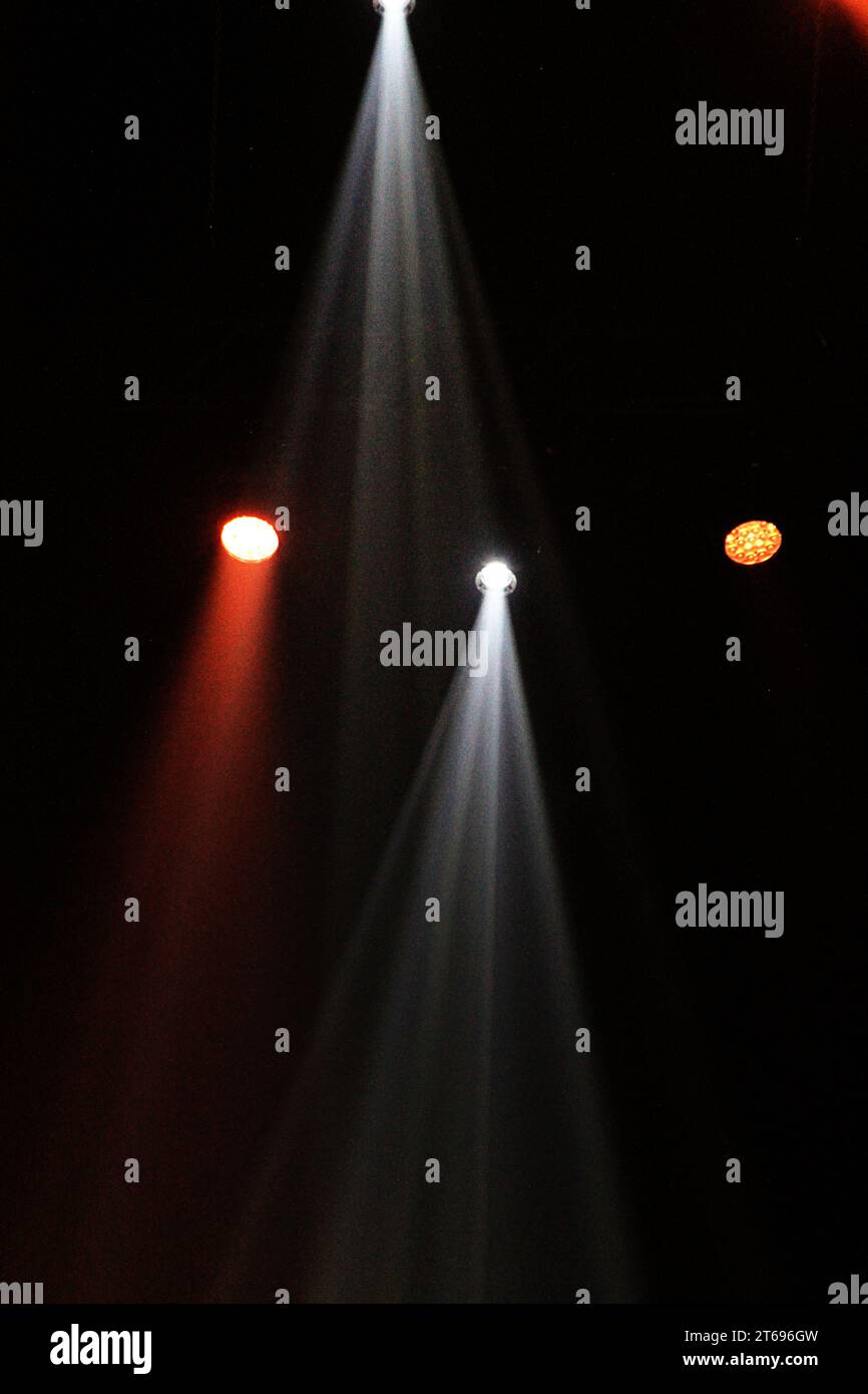 Bühnenbeleuchtung Stockfoto