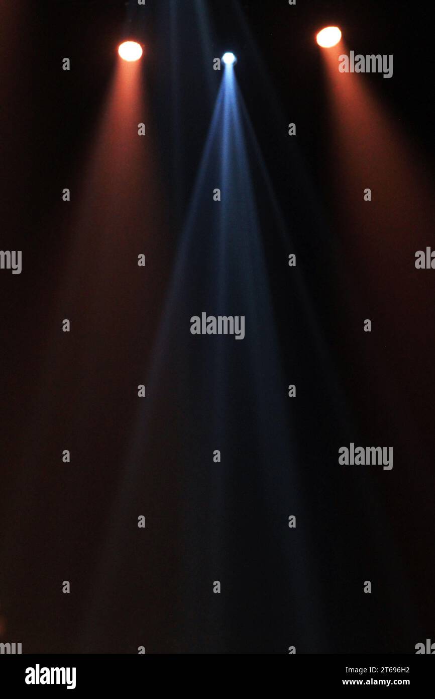 Bühnenbeleuchtung Stockfoto