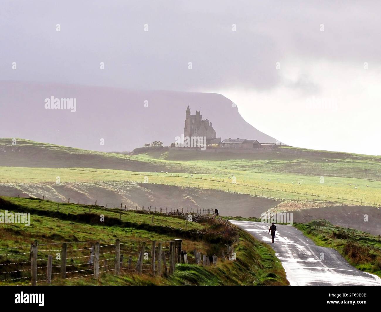 Classiebawn Castle Stockfoto