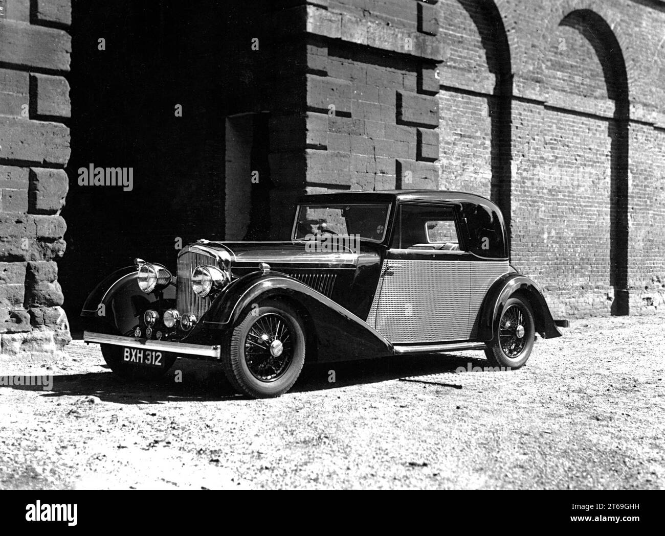 1935 Bentley 3,5 Liter für Marquis of Cholmondeley Stockfoto