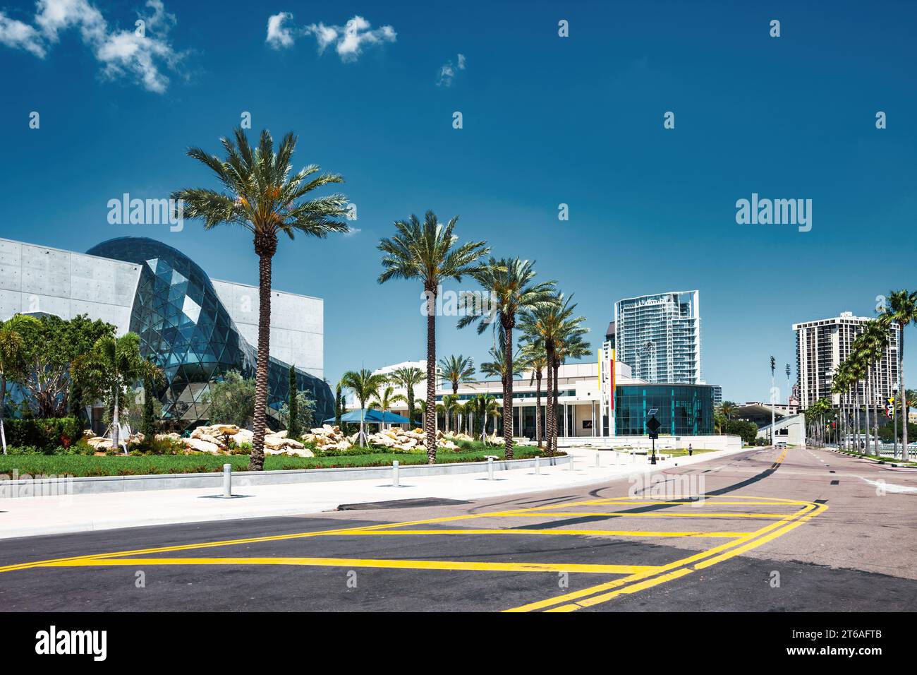 Das Salvador Dali Museum in der Innenstadt von St. Petersburg Florida USA. Stockfoto