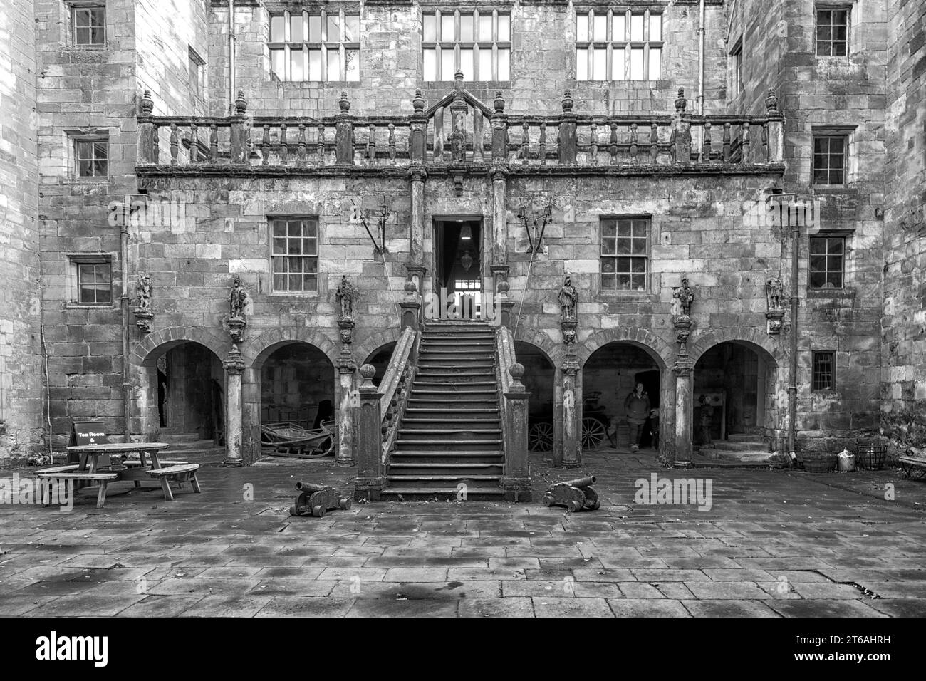 Chillingham Castle, Chillingham, Northumberland, England, Großbritannien. Stockfoto