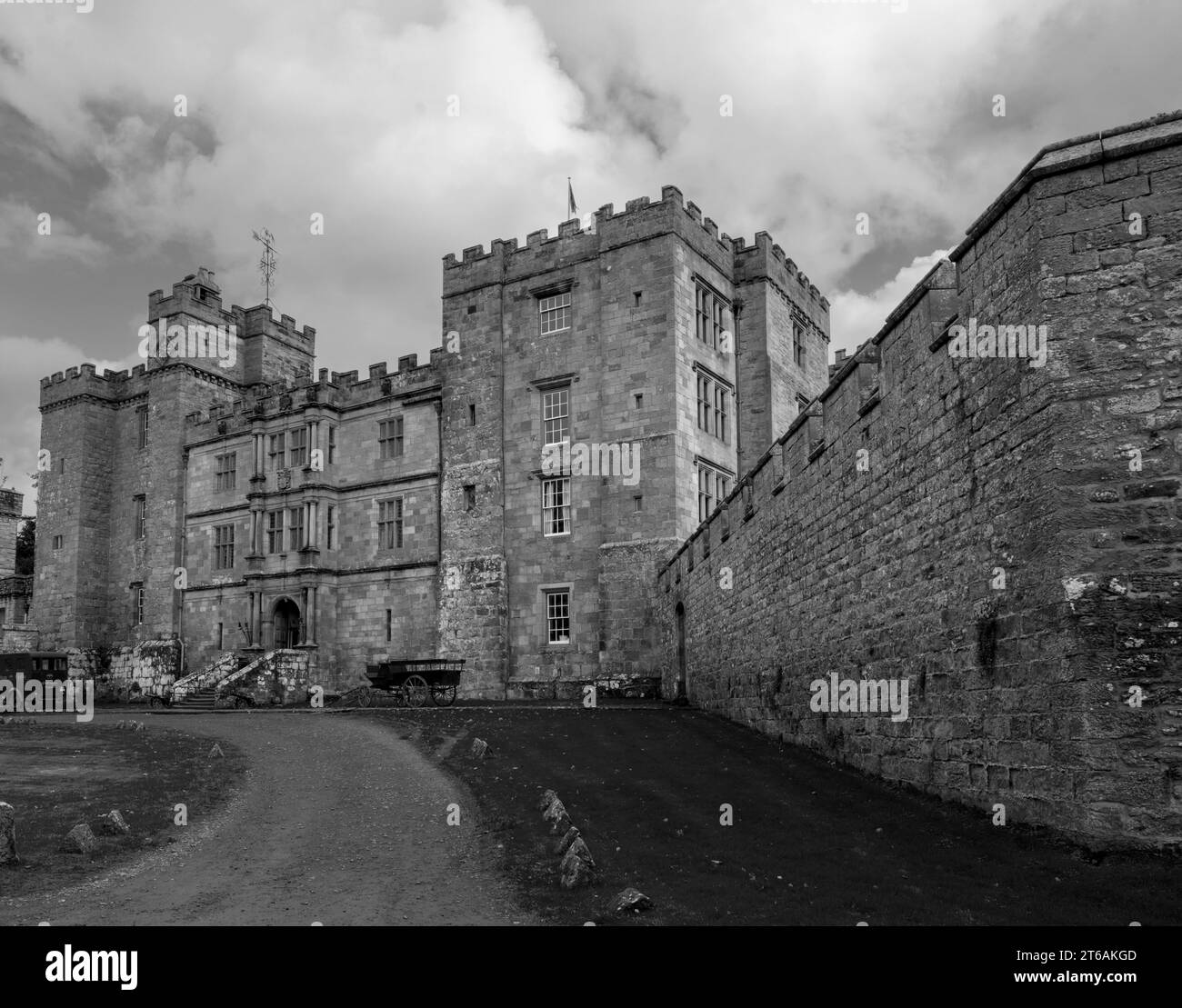 Chillingham Castle, Chillingham, Northumberland, England, Großbritannien. Stockfoto