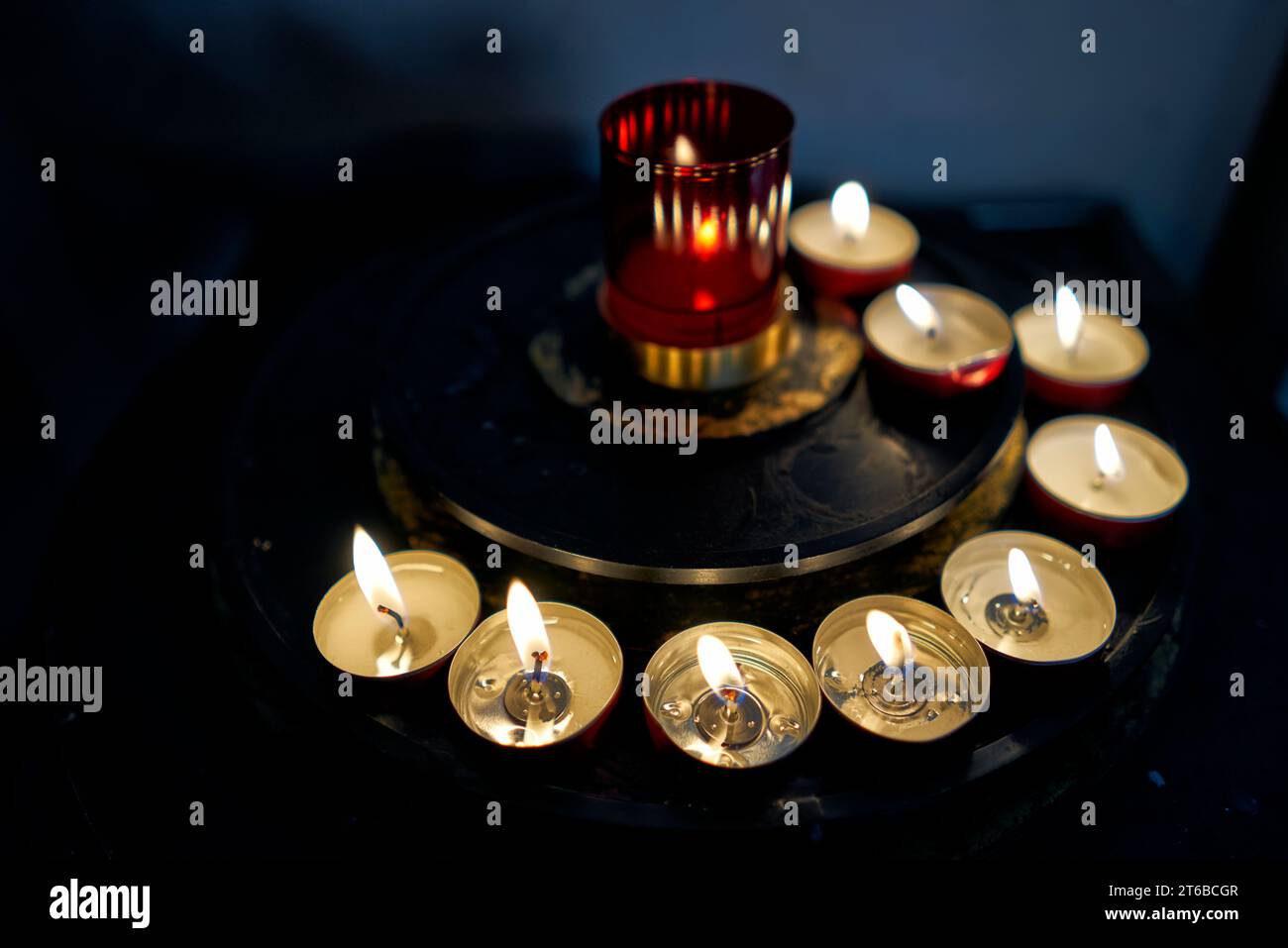 Candle-light Stockfoto