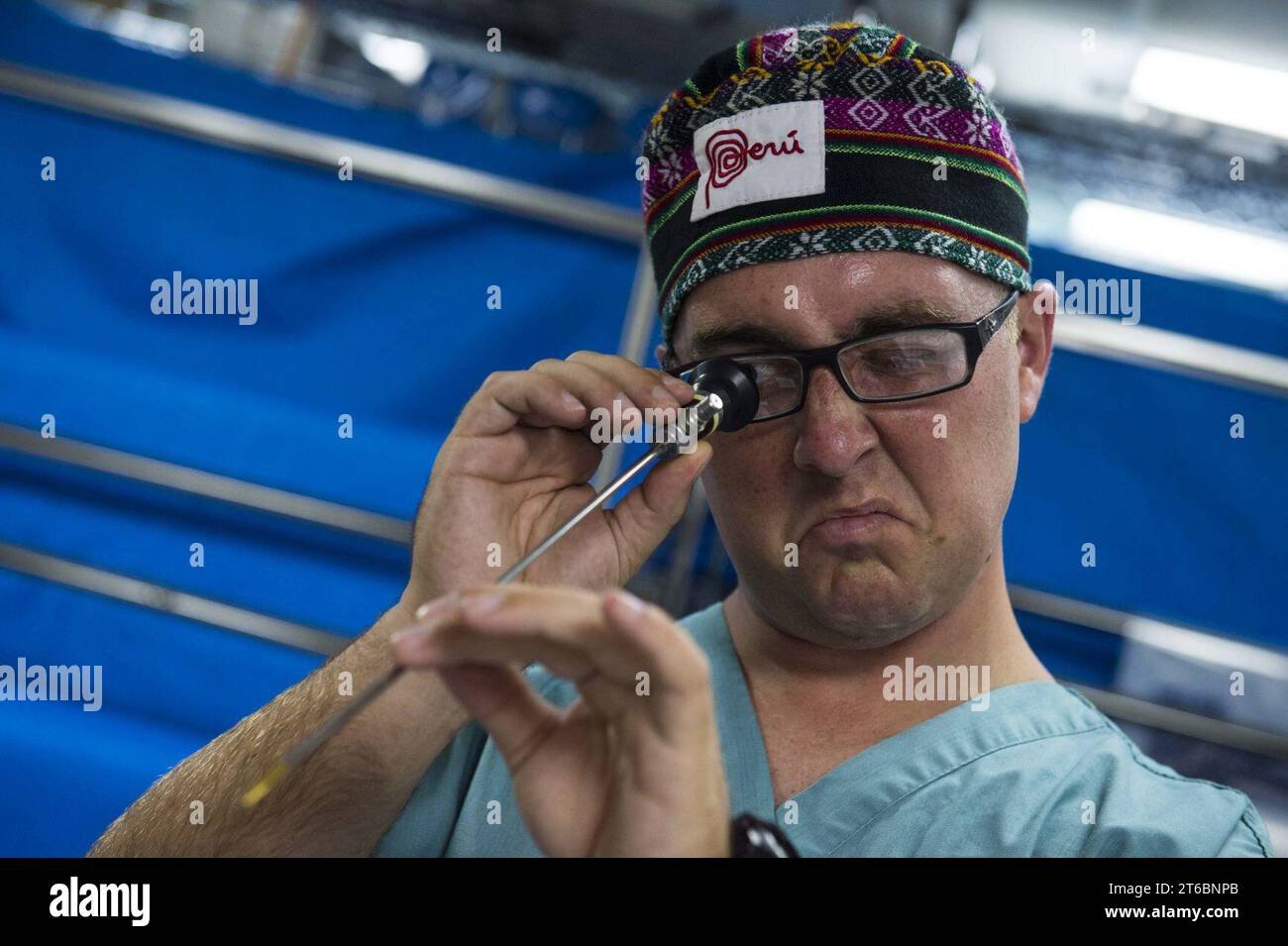 USNS Comfort beteiligt sich an Continuing Promise 2015. (21029267084) Stockfoto