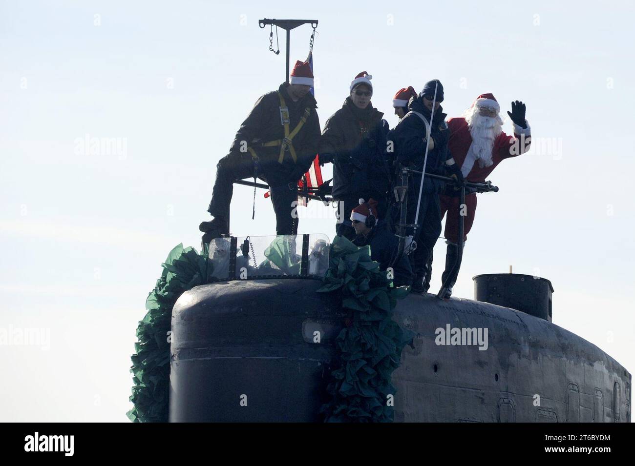 USS Alexandria kehrt nach Hause zurück Stockfoto