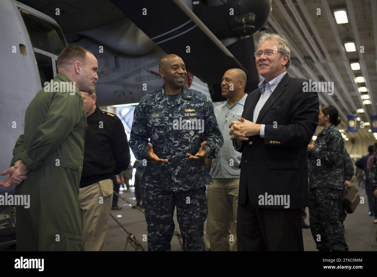 USS America Operations 140831 Stockfoto