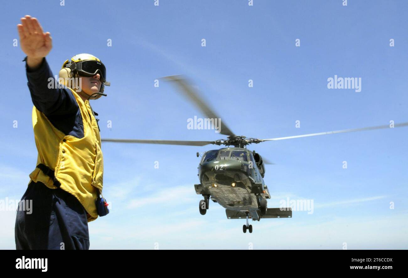 USS Blue Ridge Stockfoto