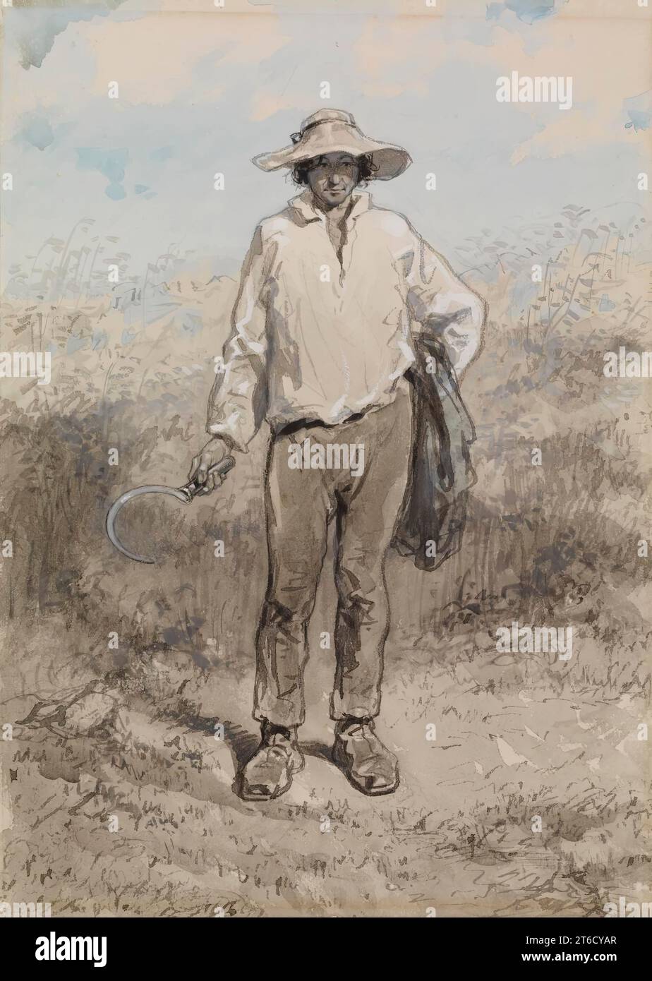 Die Zwölf Monate: Juli 1866. Stockfoto