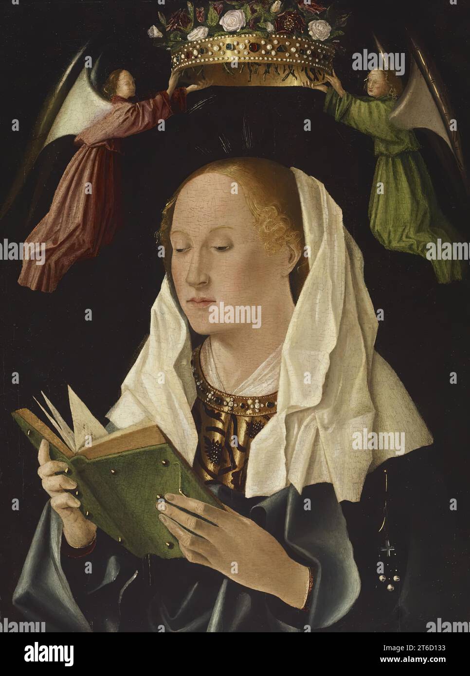 Die Jungfrau Maria liest, c1460-1462. Stockfoto
