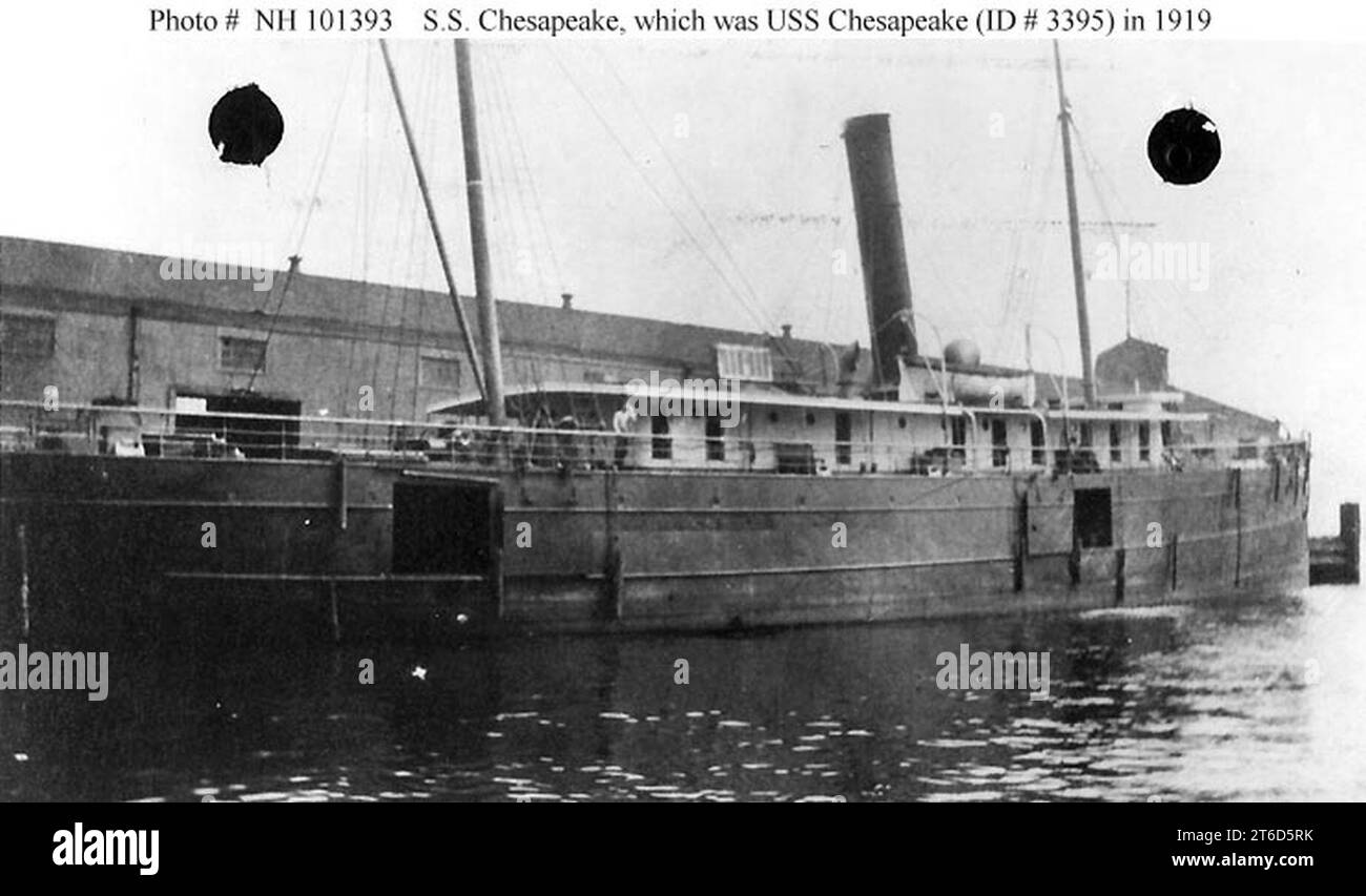 USS Chesapeake (ID-3395) Stockfoto