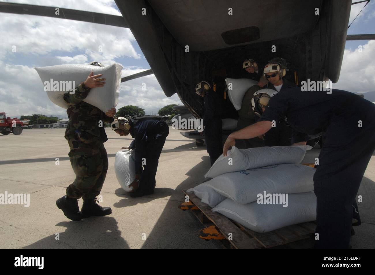 USS Kearsarge setzt Versprechen 08 Stockfoto
