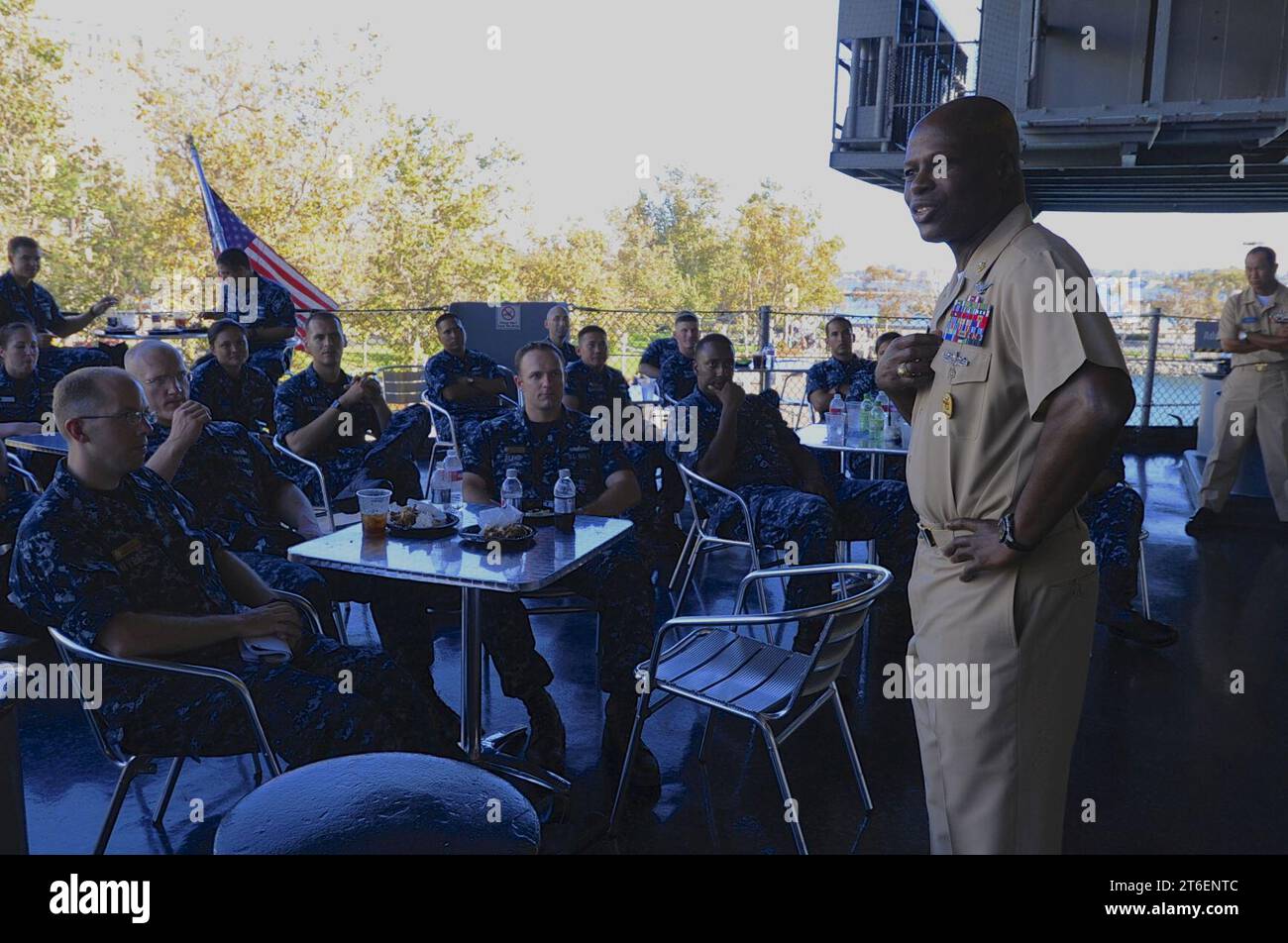 USS Midway Museum CPO Legacy Academy 120827 Stockfoto