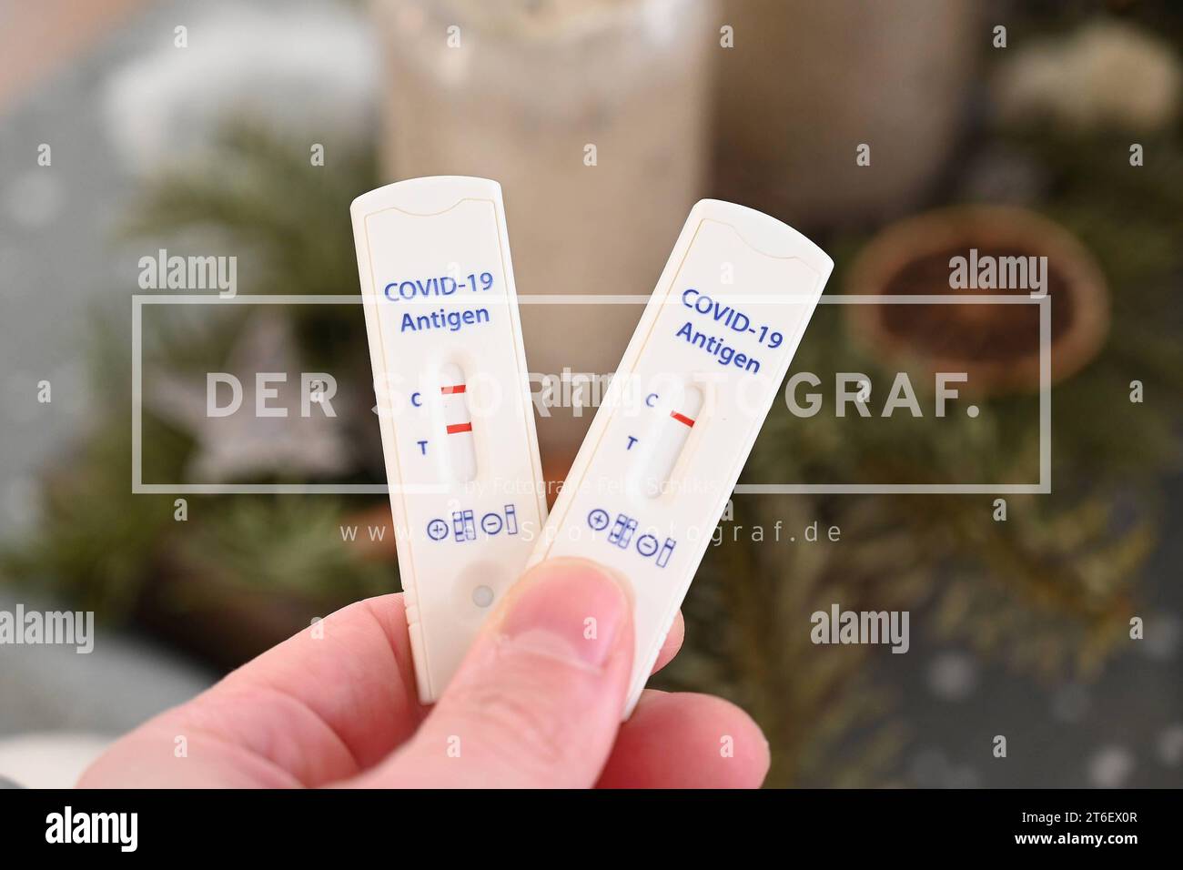 Stock- und Symbolbilder I 10.11.2023 Coronatest, Corona-Test, Corona