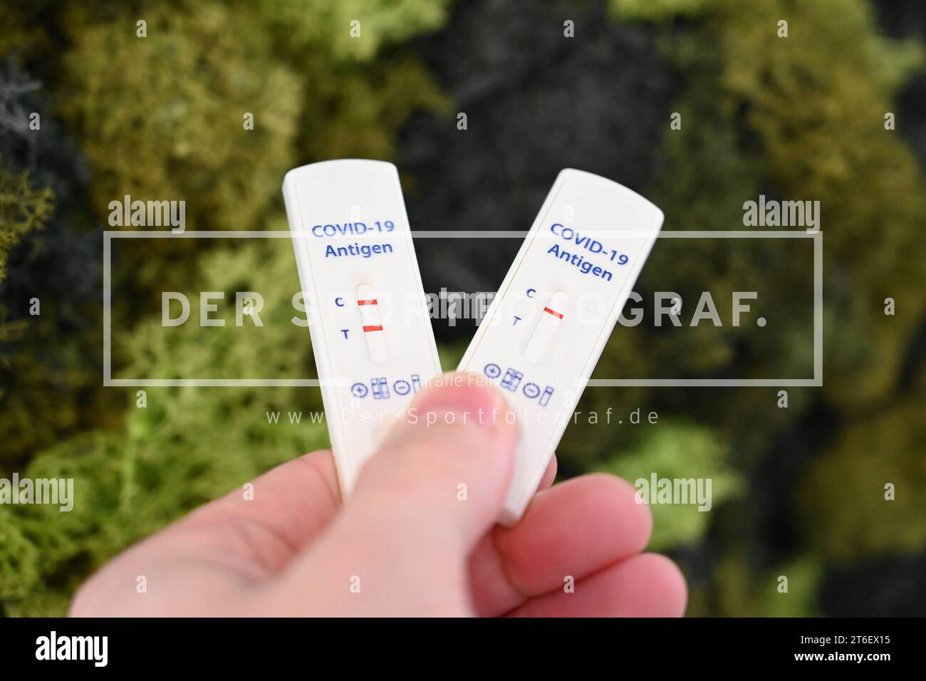 Stock- und Symbolbilder I 10.11.2023 Coronatest, Corona-Test, Corona