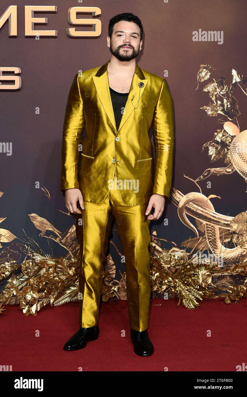 Josh Andres Rivera bei der Premiere des Kinofilms The Hunger Games: The ...