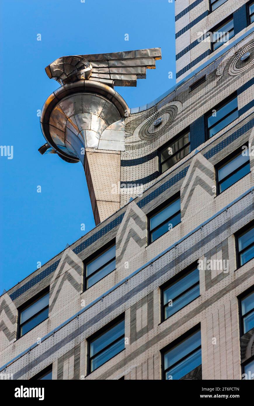 Chrysler Building, Wolkenkratzer, historisch, Geschichte, Manhattan, New York City, USA Stockfoto