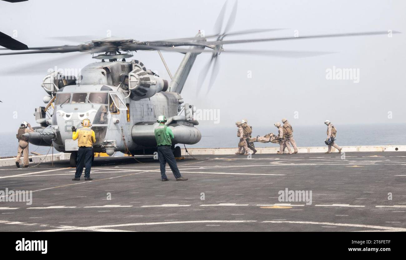 USS San Diego (LPD 22) 140920 Stockfoto