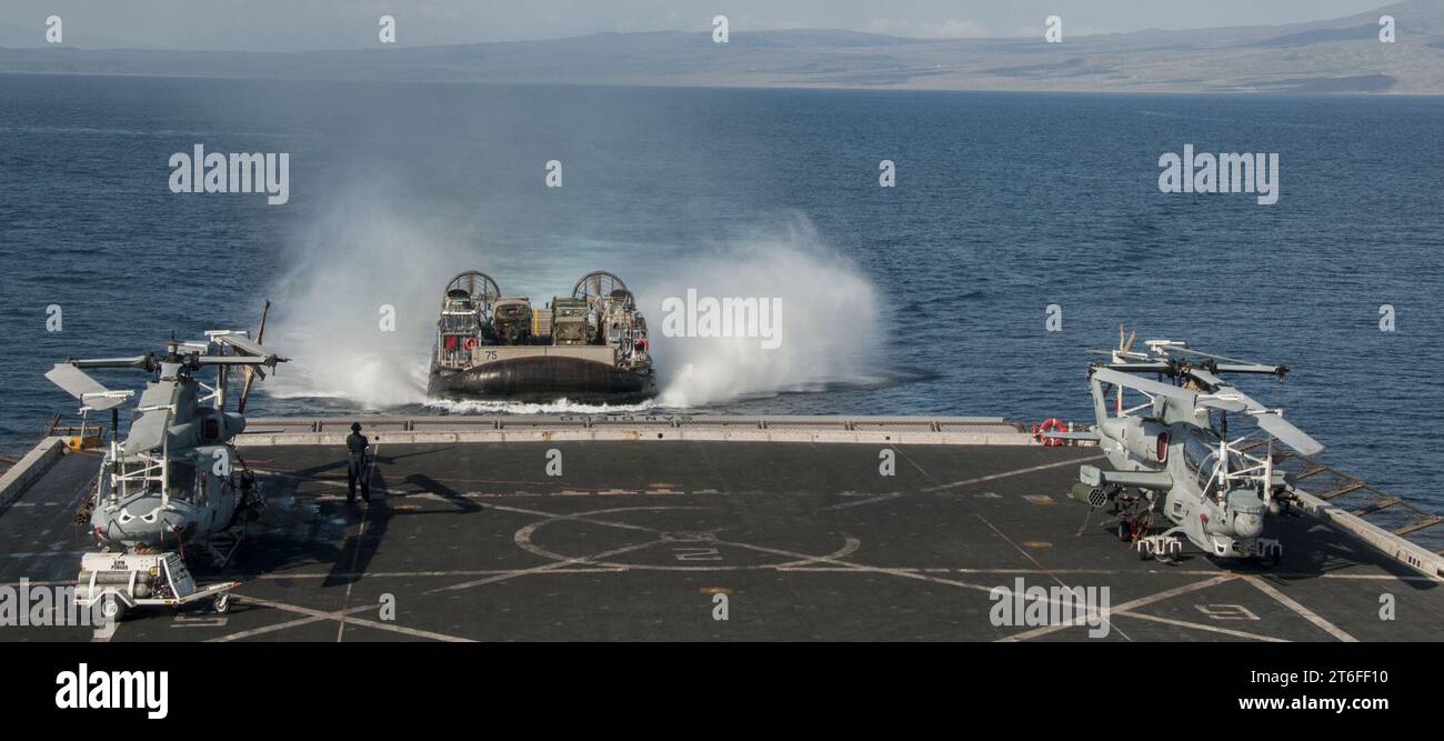 USS San Diego (LPD 22) 141116 Stockfoto