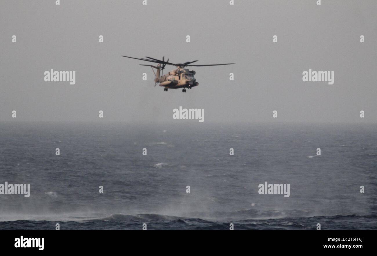 USS San Diego Bereitstellung 141020 Stockfoto