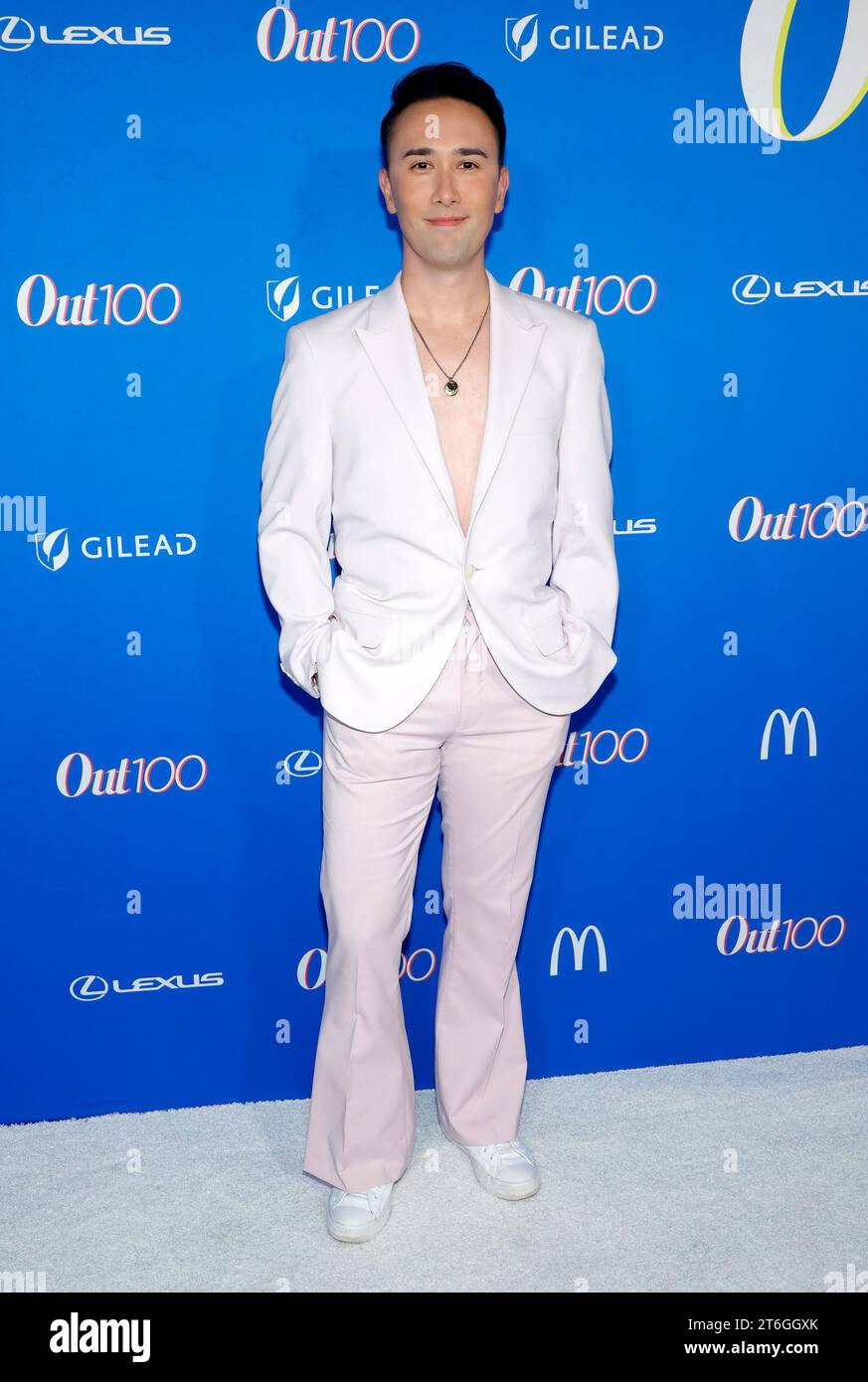 Hollywood, CA. November 2023. Kennedy Kanagawa, die OUT100 Party The Ultimate LGBTQ Celebration im NeueHouse Hollywood in Hollywood, Kalifornien am 9. November 2023. Quelle: Faye Sadou/Media Punch/Alamy Live News Stockfoto