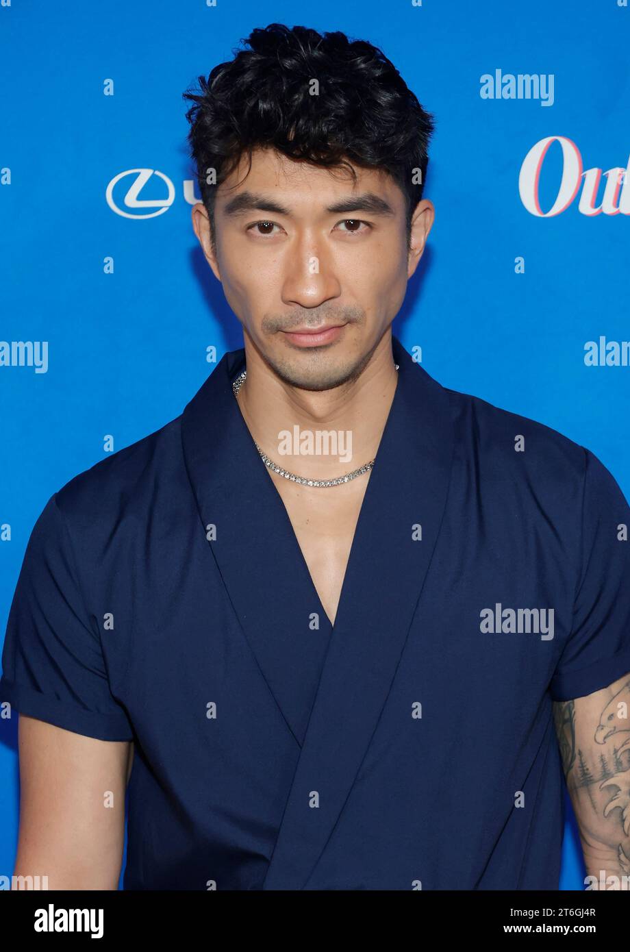 Hollywood, CA. November 2023. Ronnie Woo, The OUT100 Party The Ultimate LGBTQ Celebration im NeueHouse Hollywood in Hollywood, Kalifornien am 9. November 2023. Quelle: Faye Sadou/Media Punch/Alamy Live News Stockfoto