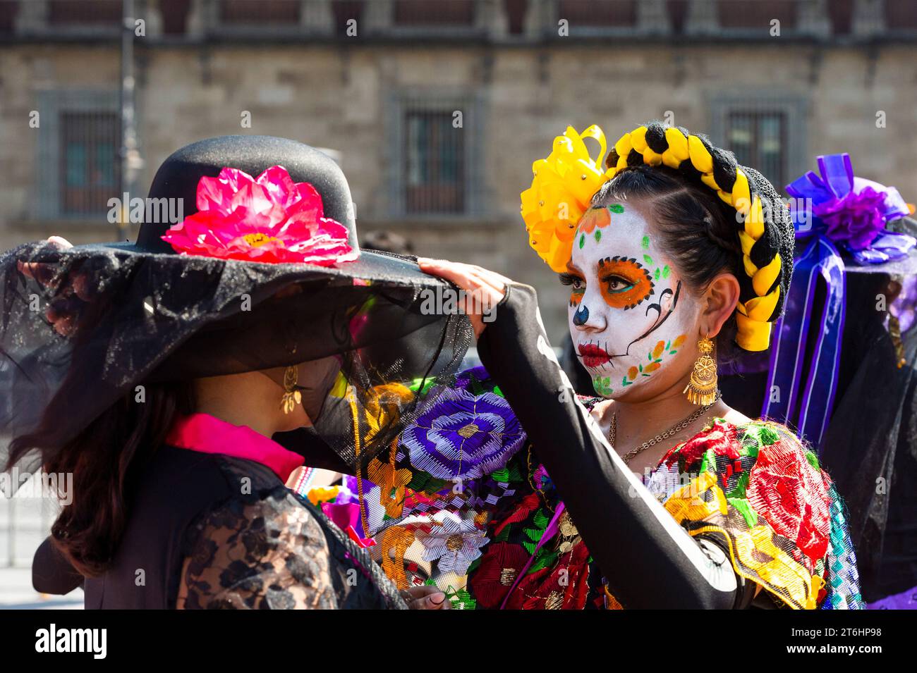 Mexiko, Mexiko-Stadt, Dia de Muertos Stockfoto