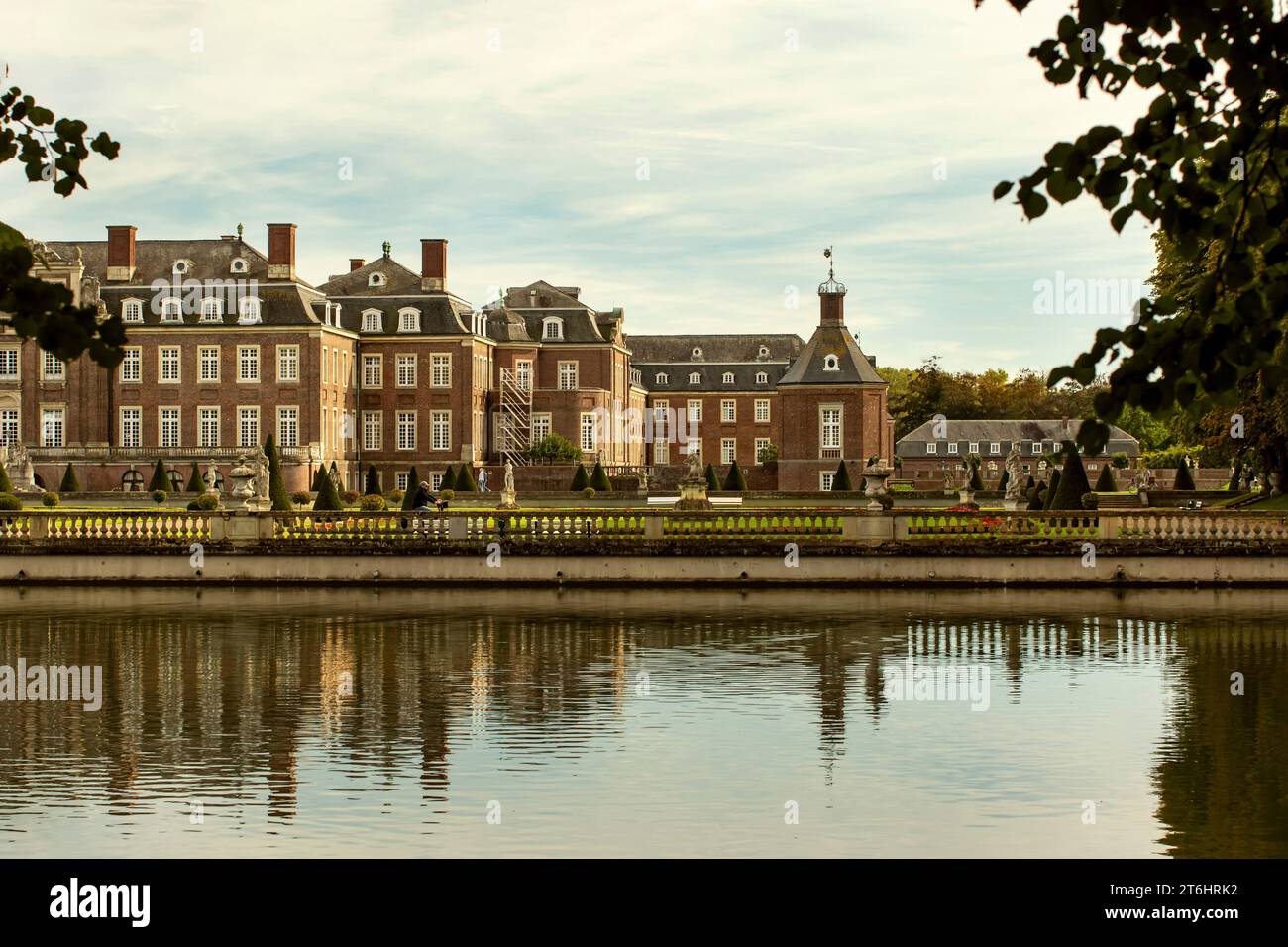 Blick auf das Schloss Nordkirchen im Münsterland Stockfoto