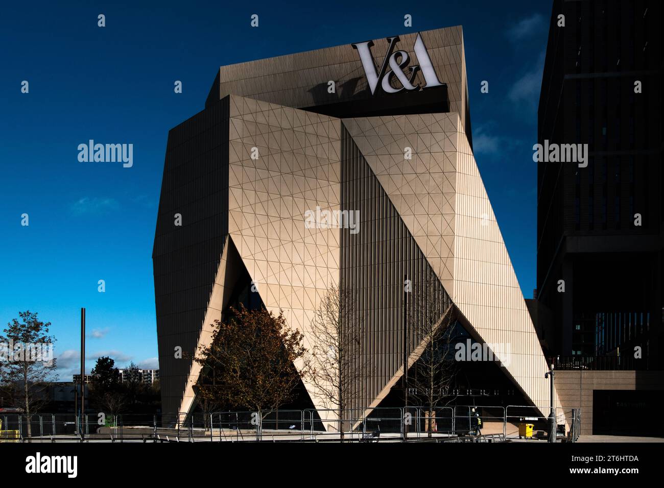 Das neue V&A-Museumsgebäude am Ostufer, Stratford Olympic Park Stockfoto